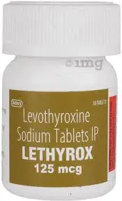 Lethyrox 125mcg Tablet 50s