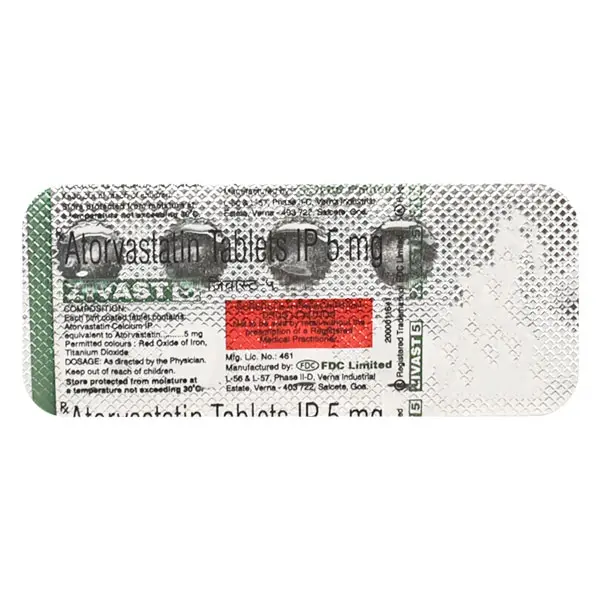 Zivast 5mg Tablet 10s