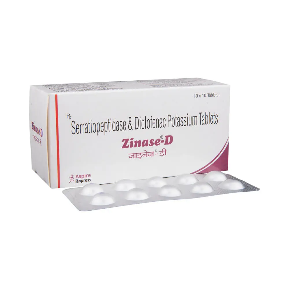 Zinase D Tablet