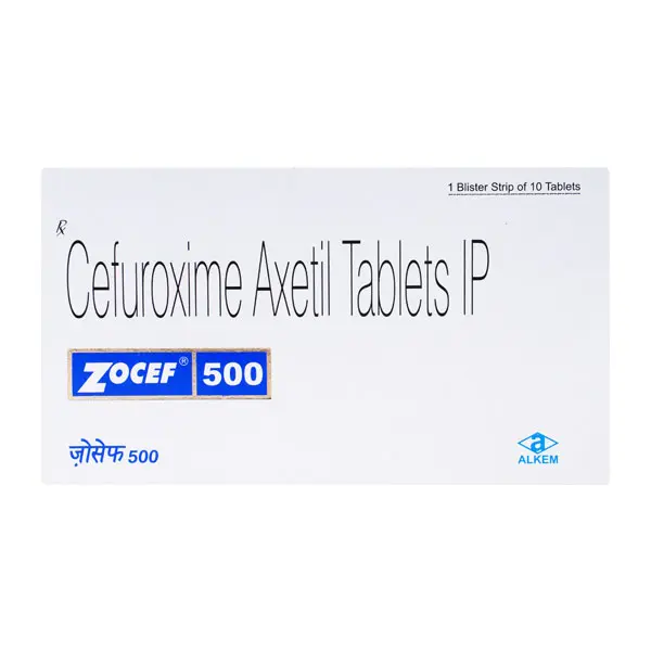 Zocef 500mg Tablet 10s