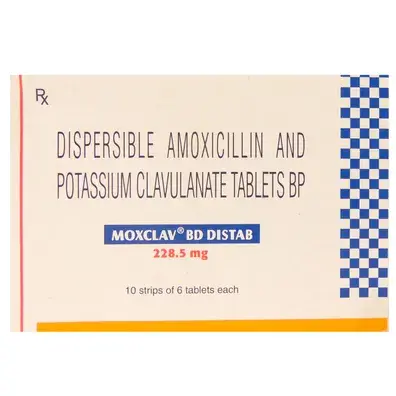Moxclav BD 228.5mg Tablet 10s