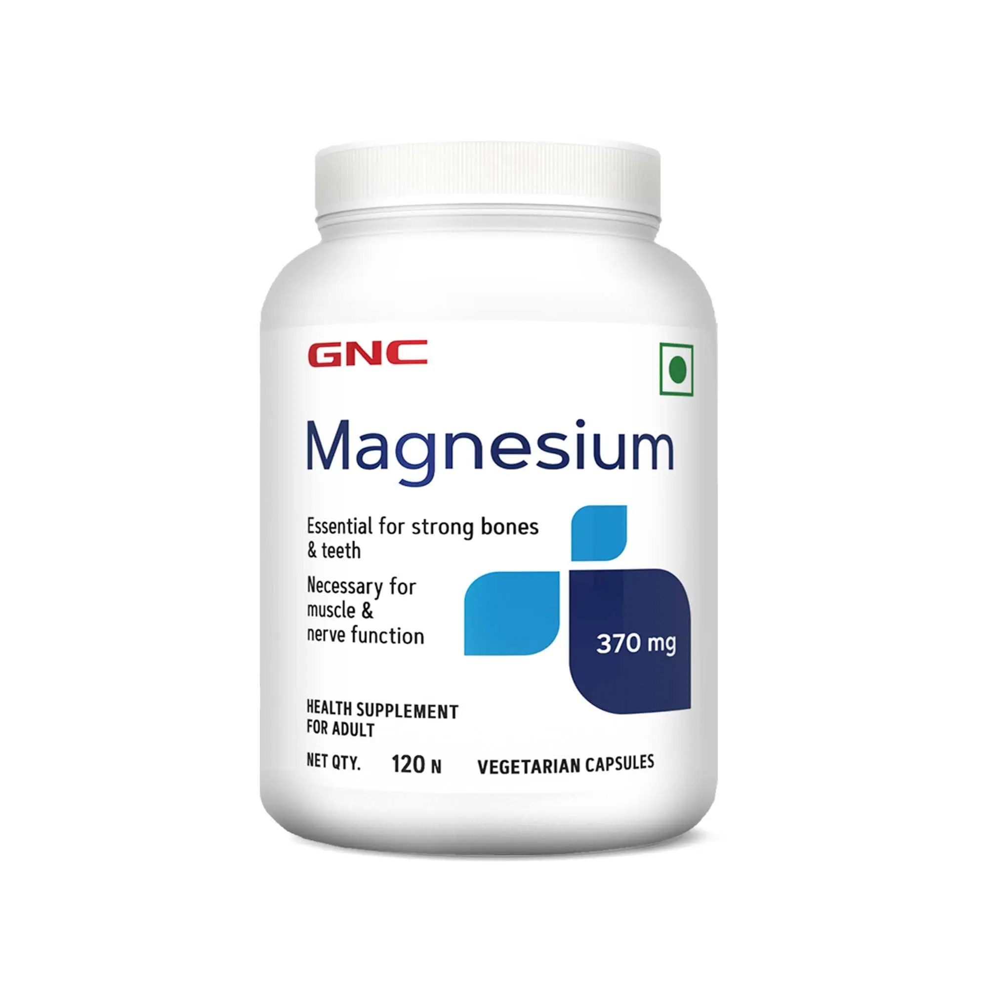 Gnc Magnesium Tablet 370mg 120s