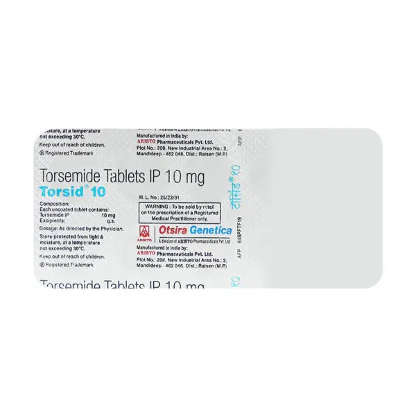 Torsid 10mg Tablet 10s