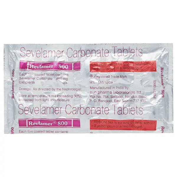 Sevcon 800mg Tablet 10s