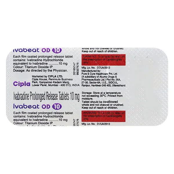 Ivabeat OD 10mg Tablet 10s