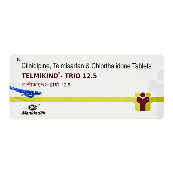 Telmikind Trio 12.5mg Tablet 10s