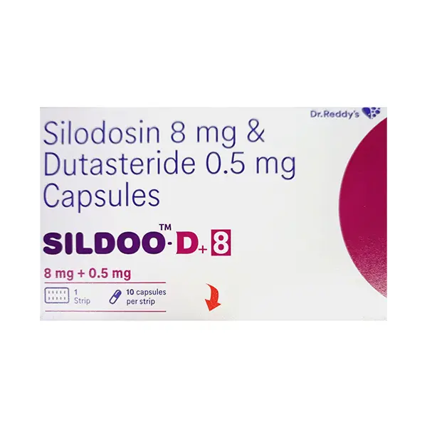 Sildoo D Plus 8mg Tablet 10s