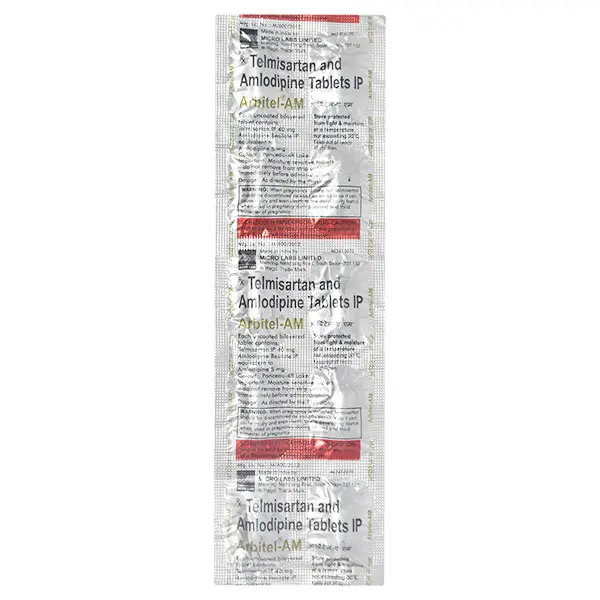 Arbitel AM 40mg Tablet 10s