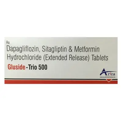 Gluside Trio 500mg Tablet 15s