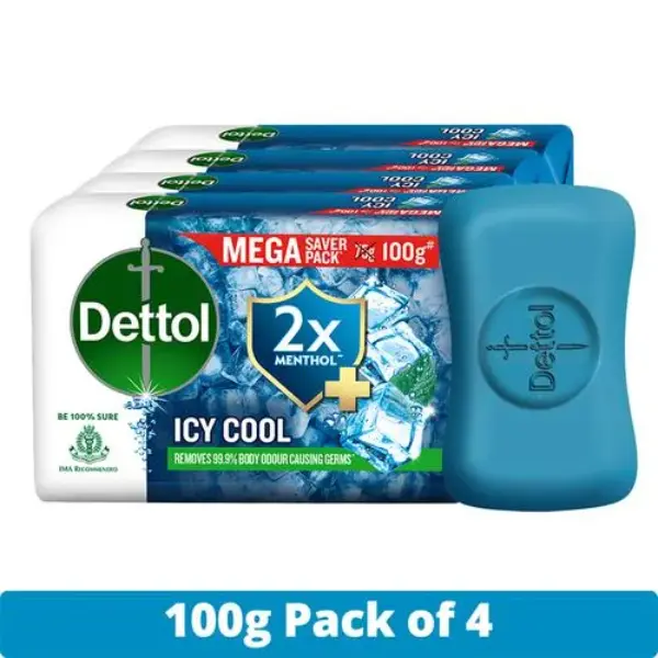 Dettol Icy Cool Soap 100g