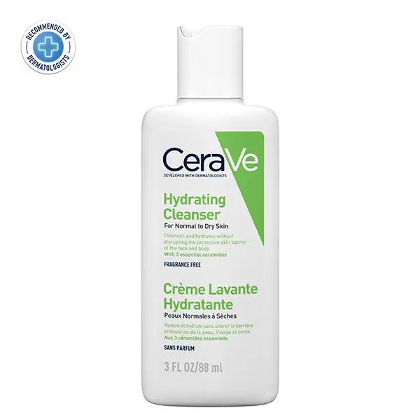 Cerave Hydrating Cleanser For Normal & Dry Skin 88 ml 1s
