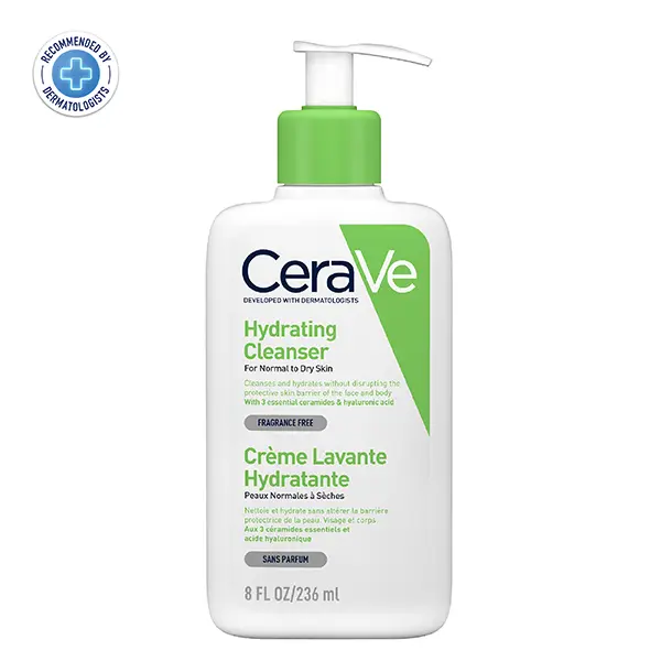 Cerave Hydrating Cleanser For Normal & Dry Skin 236ml