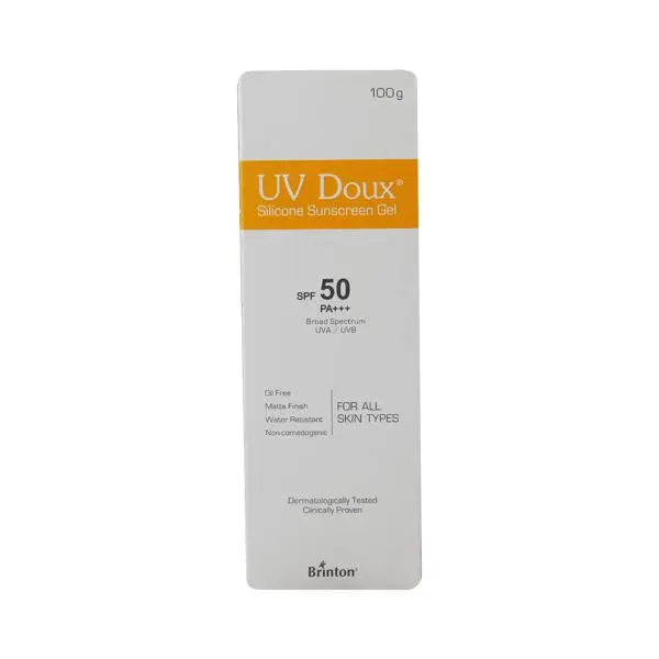 Uvdoux SPF 50 Sunscreen Gel 100 G 1s