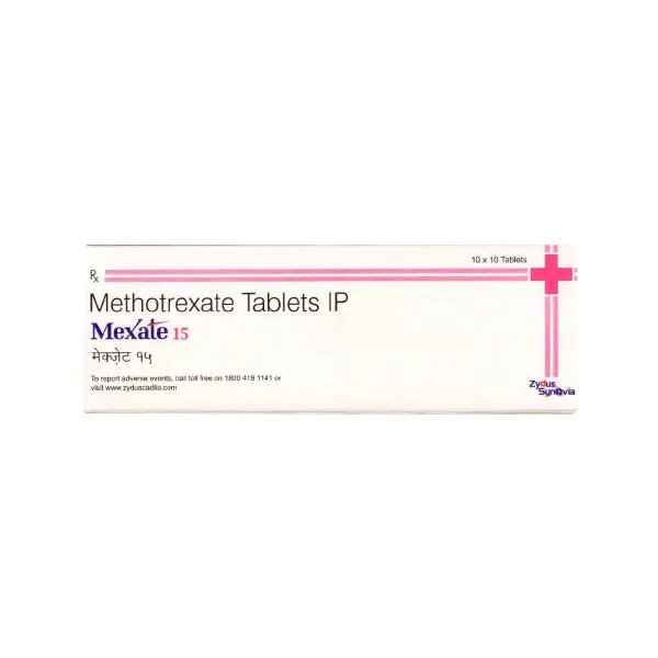 Mexate 15mg Tablet 10s