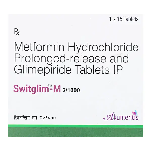 Switglim M 2/1000mg Tablet 15s