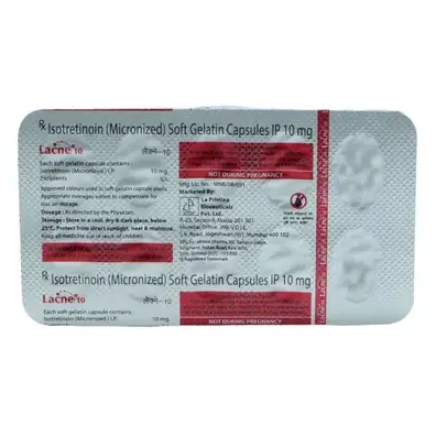 Lacne 10mg Capsule 10s