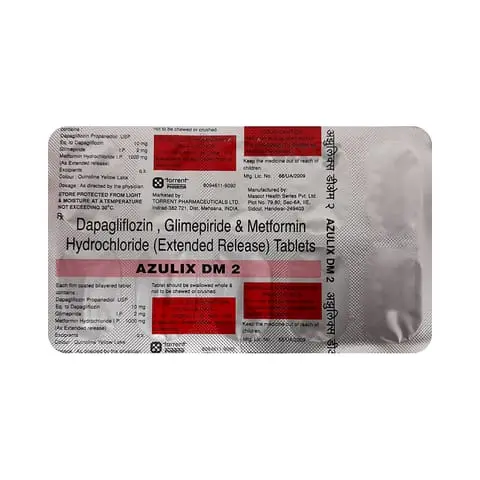 Azulix DM 2/10/1000mg Tablet 10s