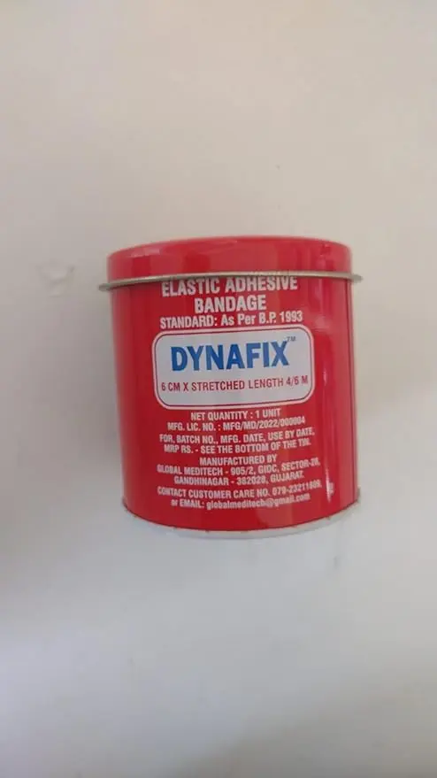 Dynafix Adhesive Bandage 6cmx4mtr 1s
