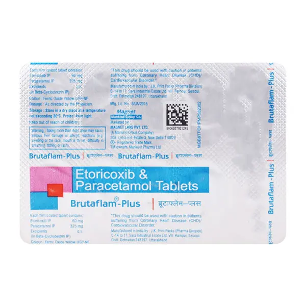 Brutaflam Plus Tablet 10s