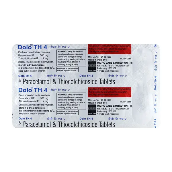 Dolo TH 4mg Tablet 10s