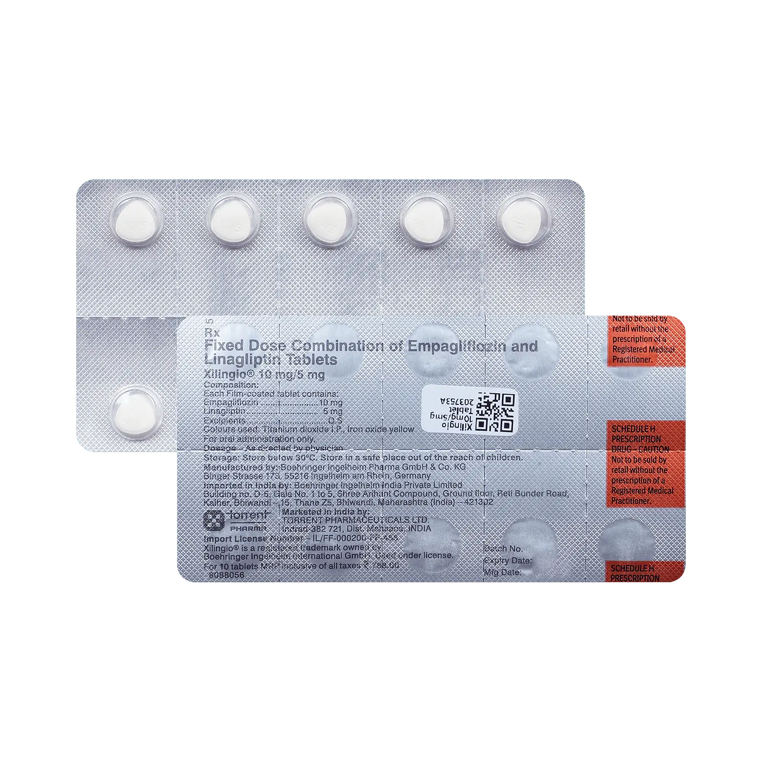 Xilingio Tablet 10mg/5mg 10s
