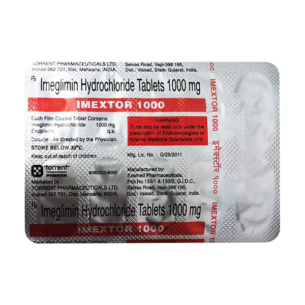 Imextor 1000mg Tablet 10s