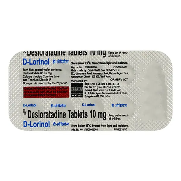 D Lorinol Tablet 15s