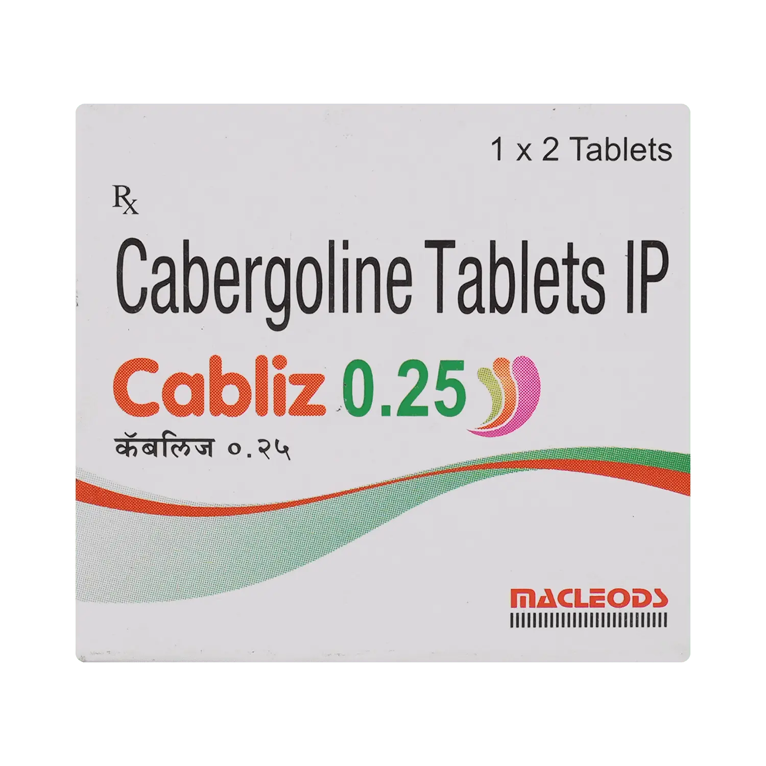 Cabliz 0.25 mg Tablet 2s