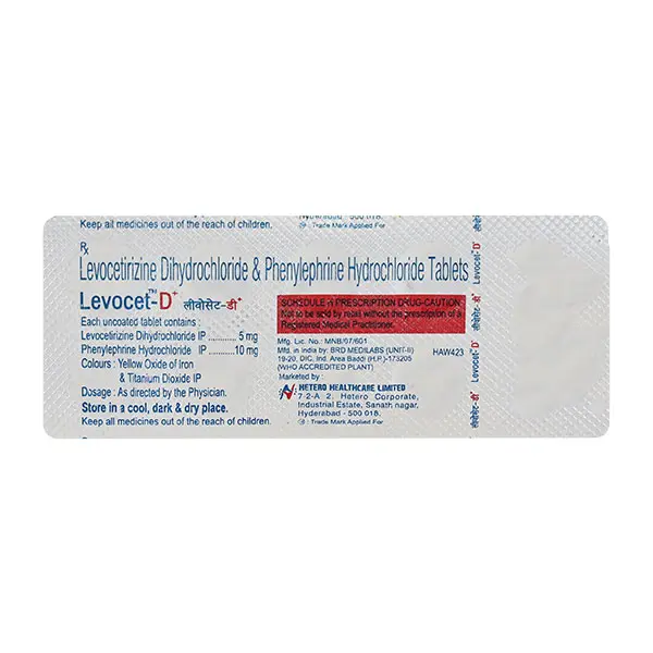 Levocet D Plus Tablet 10s