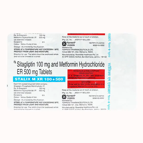 Stalix M XR 100/500mg Tablet 10s