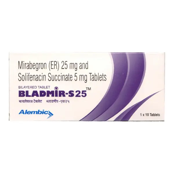 Bladmir S 25mg Tablet 10s