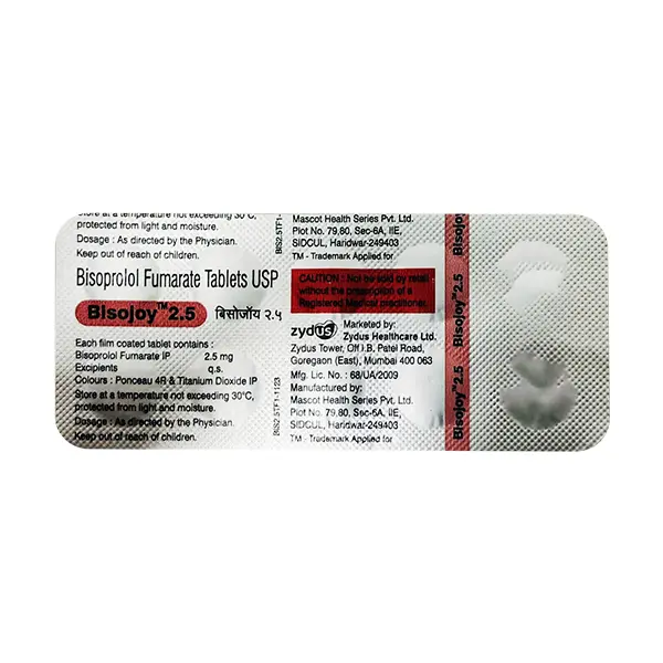 Bisojoy Tablet 2.5mg 10s