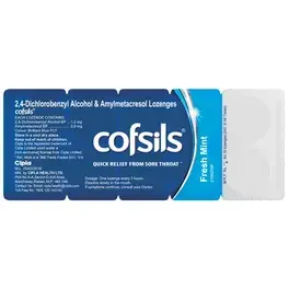 Cofsils Fresh Lozenges Mint 10s