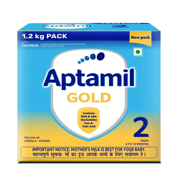Aptamil Gold 2 Refill Powder 400g X 3 Pack 1.2kg
