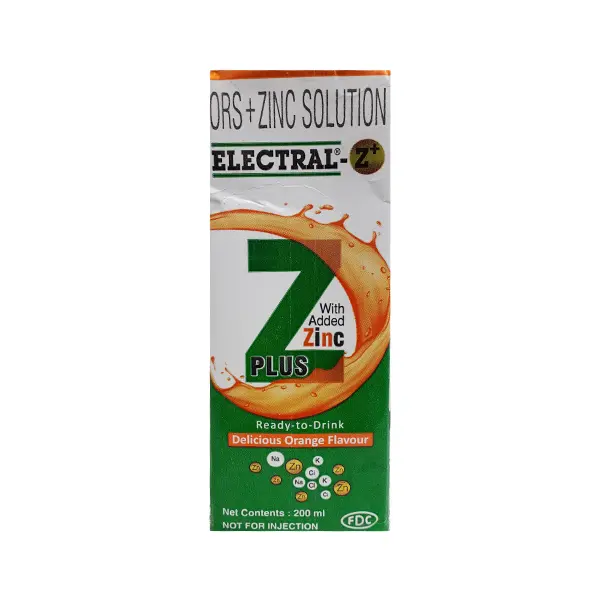 Electral Z Orange Liquid Electral Z Orange Liquid 200ml
