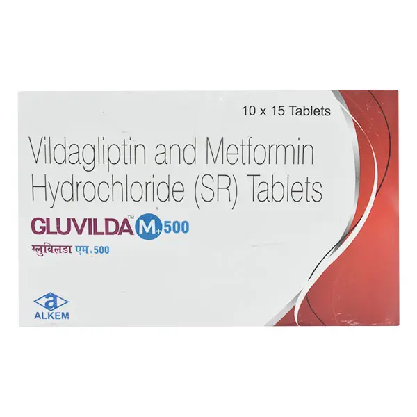 Gluvilda OD M + 500mg Tablet 10s