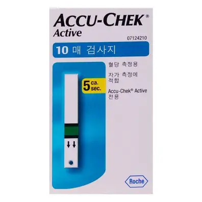 Accu Chek Active Test Strips 10s