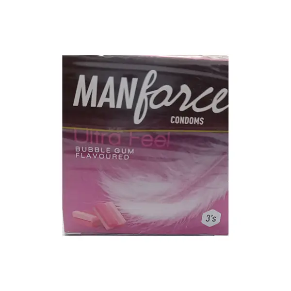 Manforce Ultra Feel Bubblegun Condom 3s