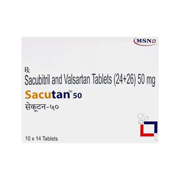Sacutan 50 mg Tablet 14s