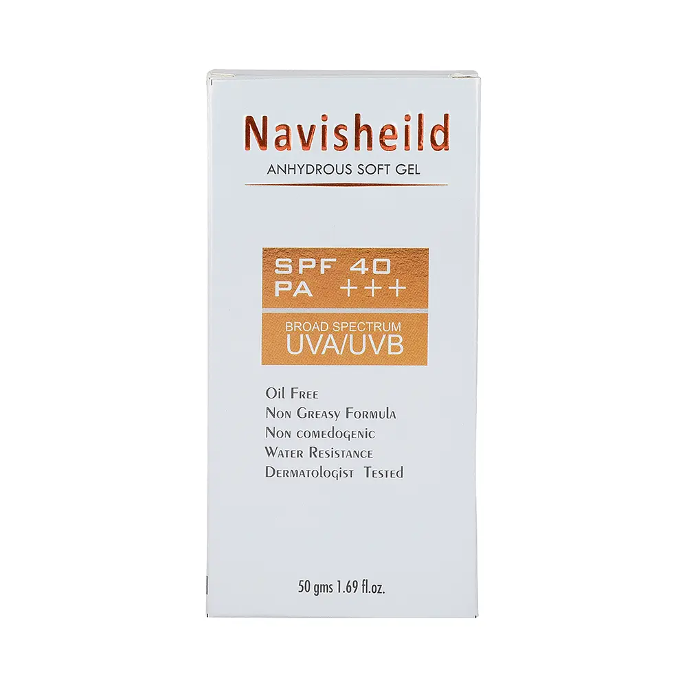 Navishield SPF 40 Plus Anhydrous Soft Gel 50ml
