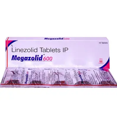 Megazolid 600mg Tablet 10s