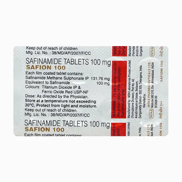 Safion 100mg Tablet 10s