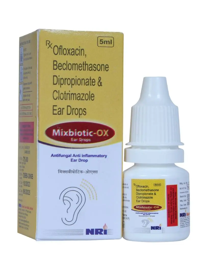 Mixbiotic OX Ear Drops 5ml