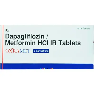 Oxramet IR 5/1000mg Tablet 14s
