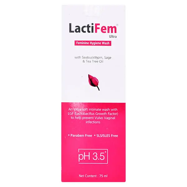 Lactifem Ultra Feminine Wash 75ml