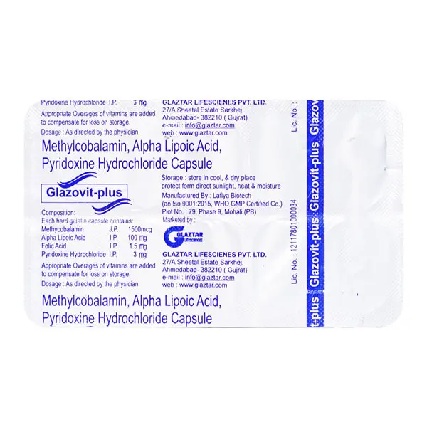 Glazovit Forte Tablet 10s