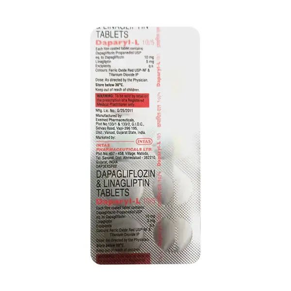 Daparyl L Tablet 10s