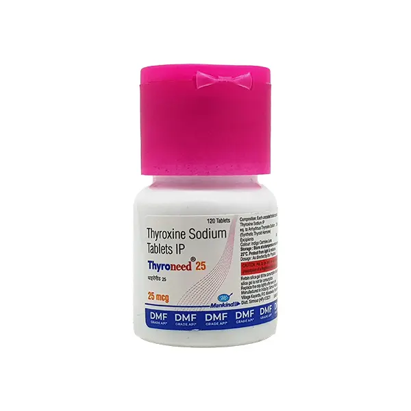 Thyroneed 25mg Tablet 120s