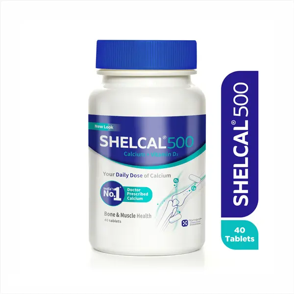 Shelcal 500mg Tablet 40s