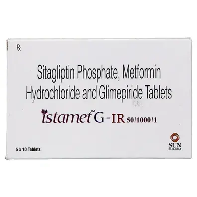 Istamet G IR 50/1000 Tablet 10s